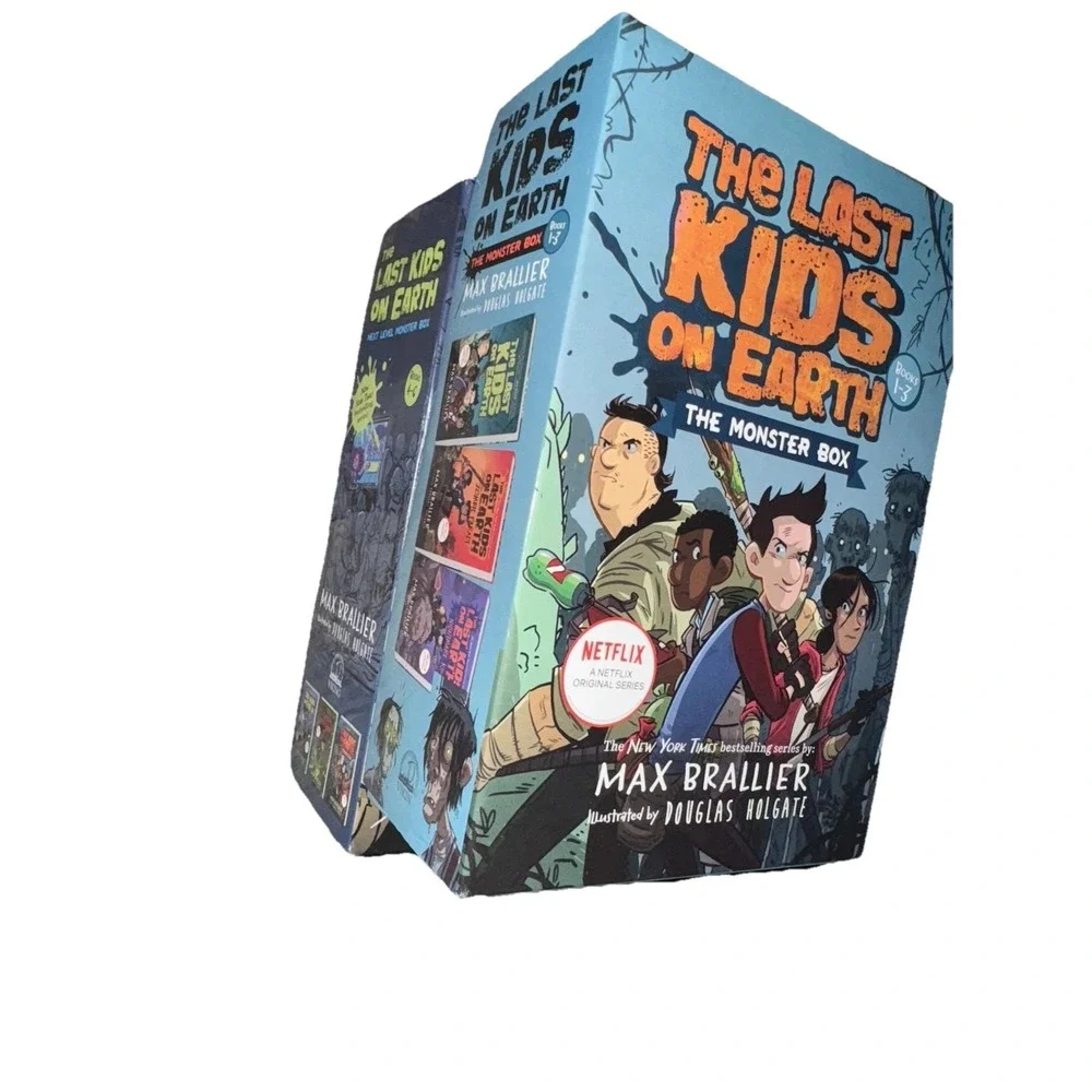 The Last Kids On Earth Max Brallier #1- 7 Hardcover Book Set